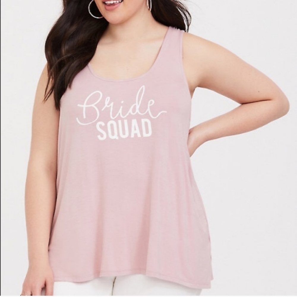 Torrid bride squad tank top size 6X